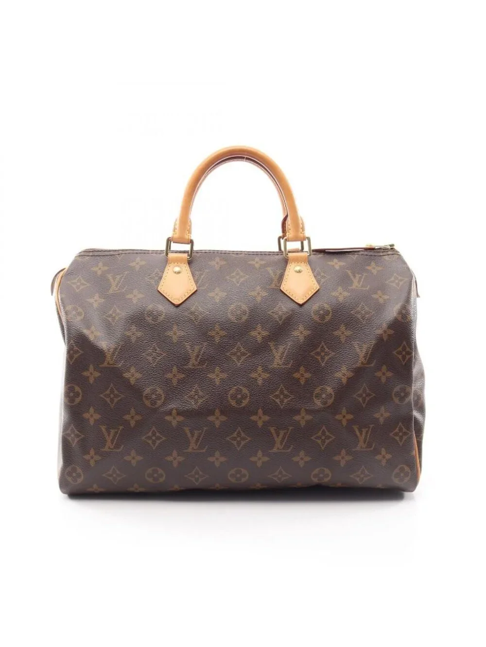 Louis Vuitton Handbag Speedy 35 Canvas Leather